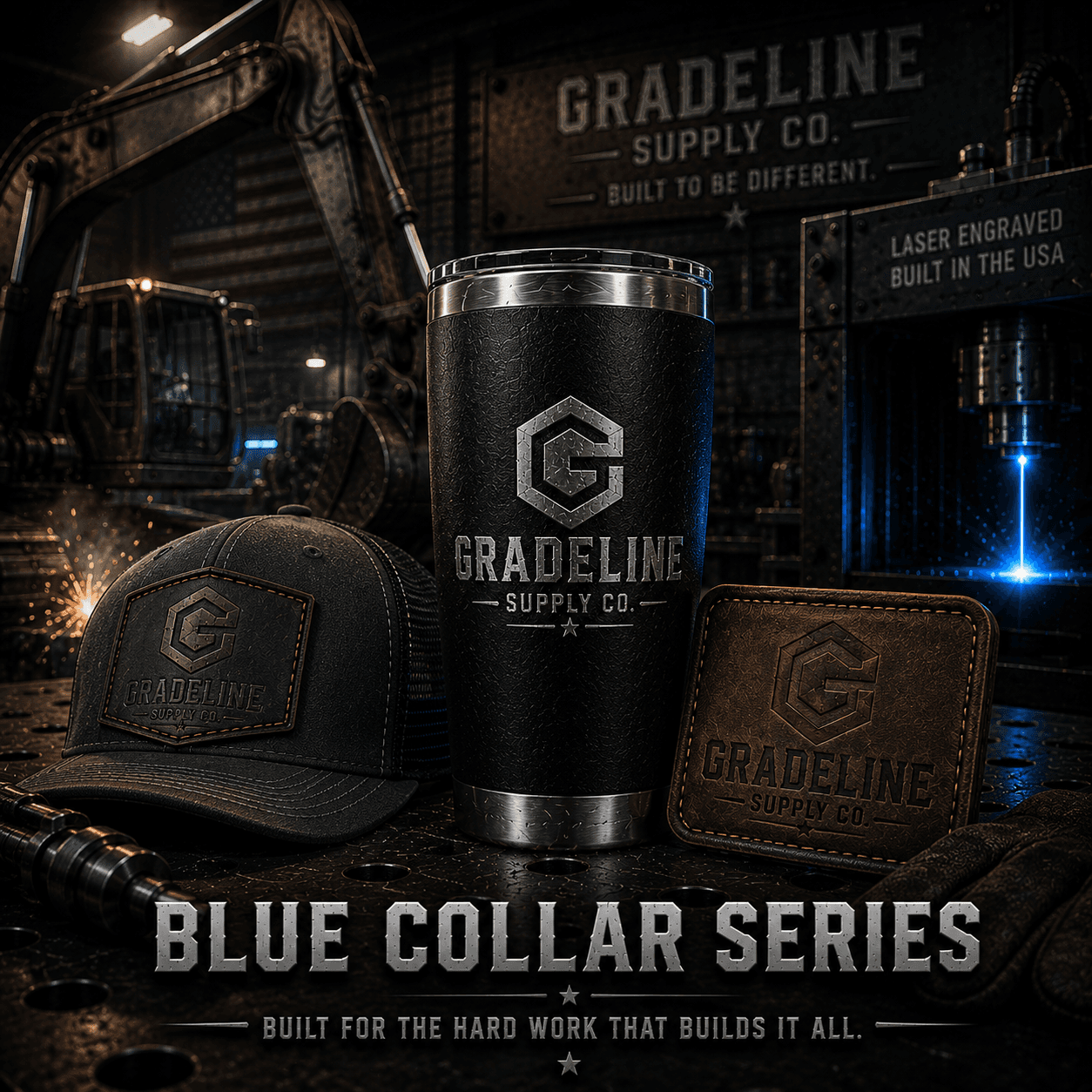 Industrial & Blue Collar collection preview for Gradeline Supply Co.