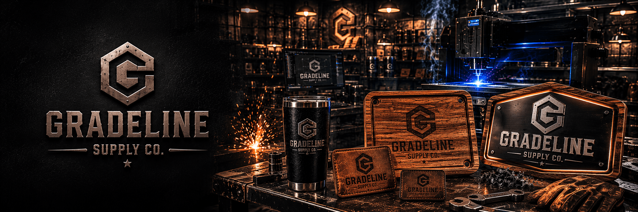 Shop Gradeline Supply Co. product hero banner