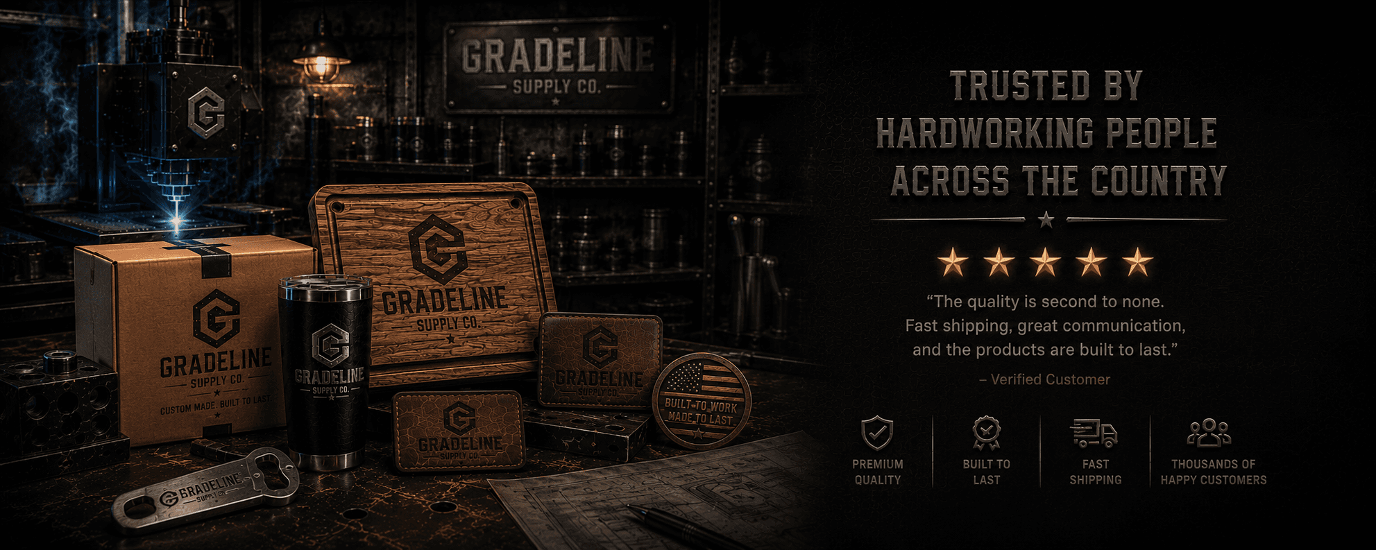 Gradeline design proof and approval banner